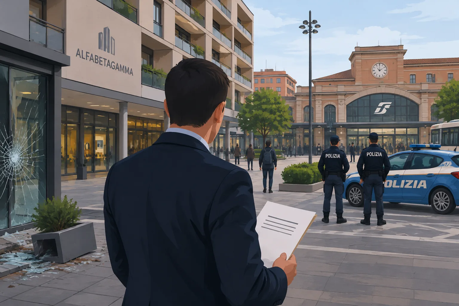 Supercondominio AlfaBetaGamma sollecita interventi dopo i fatti del 17 ottobre in zona stazione
